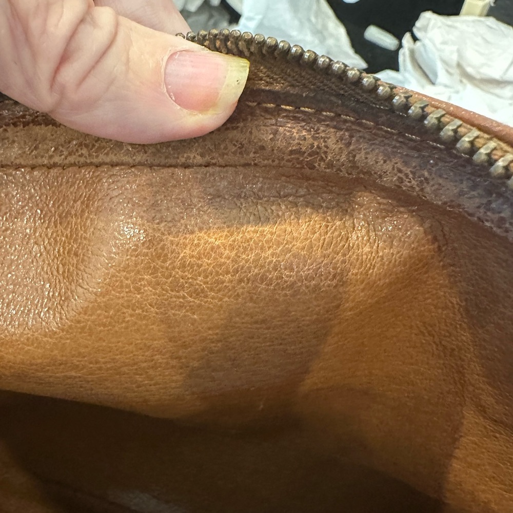 Louis Vuitton Brown Monogram Pouchette Sport  Clutch VINTAGE - Picture 10 of 16